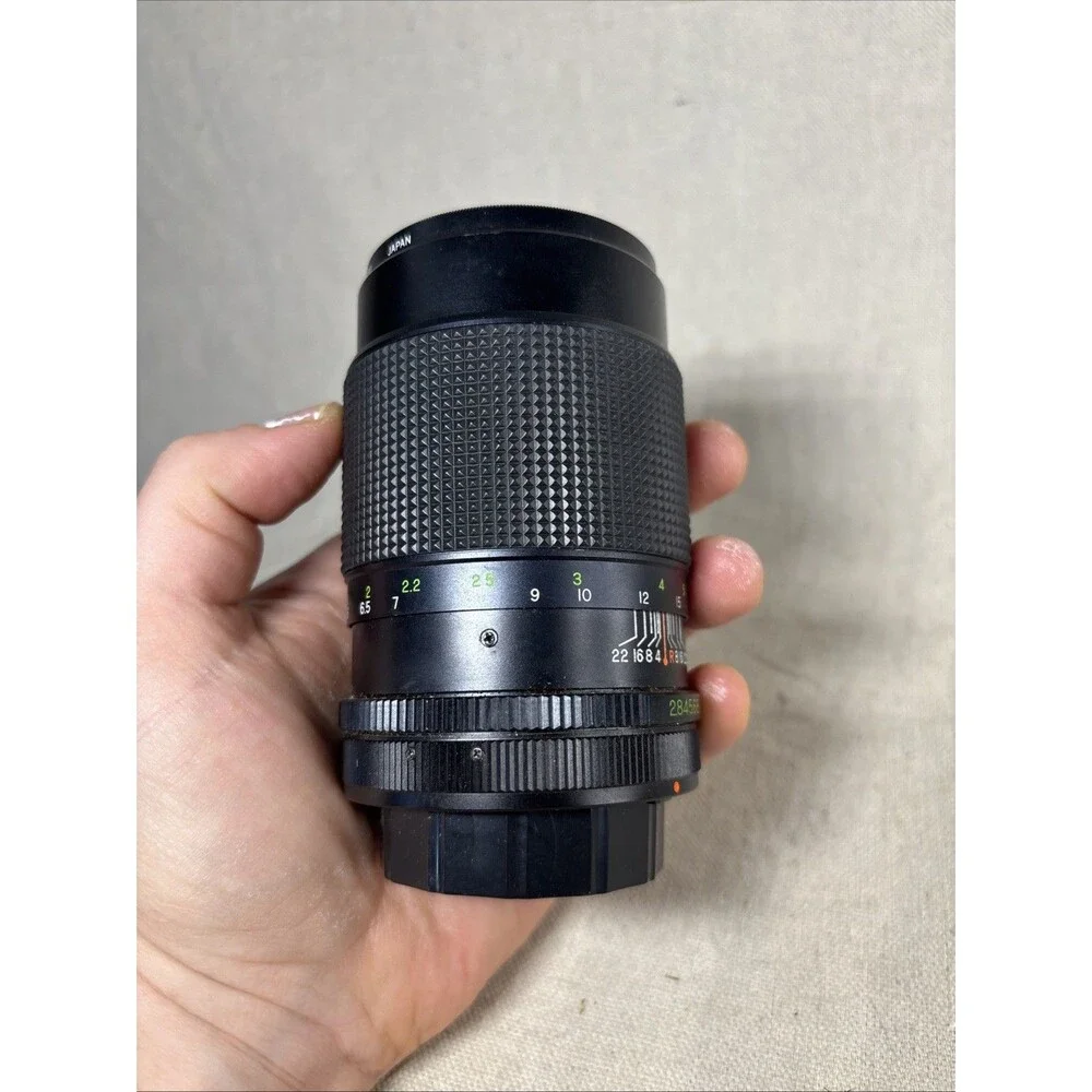 Lenmar Rx-7 1:2.8 55mm Camera Lens Poor Condition Parts Or Repair Only